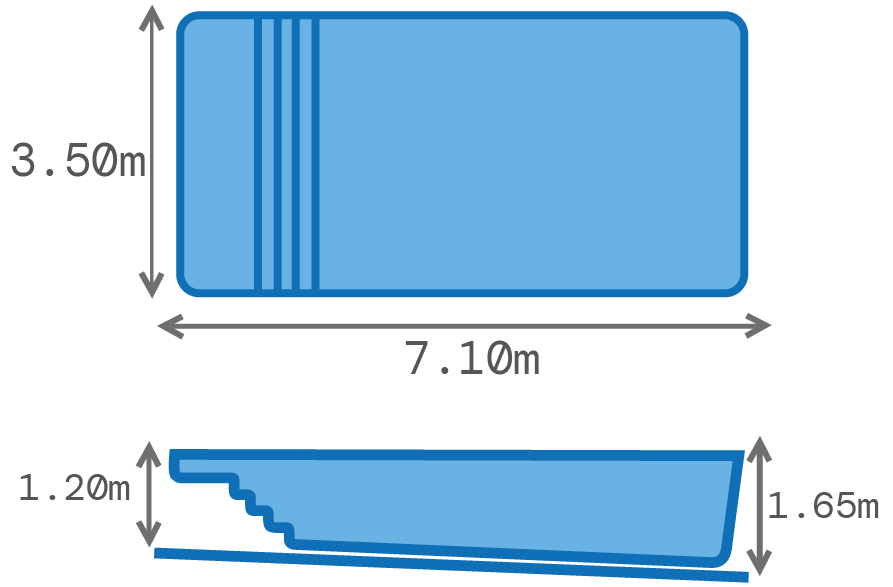 Plano a escala del modelo Minimalista